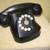 ANTIQUE BLACK CRADLE TELEPHONE, 'MONOPHONE' CA 1930. VGC 1 thumbnail