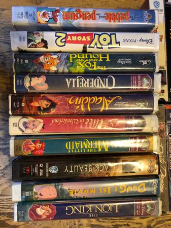 VHS Collection Vintage TV & VCR 1