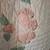 large Antique Love-Birds Quilt, pink and white 6 thumbnail