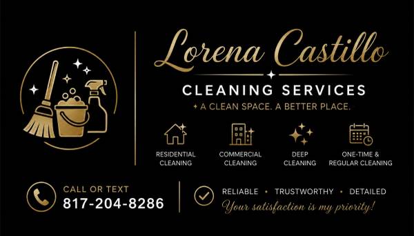 Cleaning services/ Servicios de limpieza 1