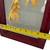 Risis Gold Fish Tableau 24k Chinese Asian Gold Plated Framed Glass A 5 thumbnail