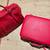 LUGGAGE SUITCASE- 60's American Tourister 2 Piece Tiara Red Set w Keys 1 thumbnail
