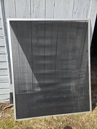 5'x6 1/2' Copper Shade Screens 1