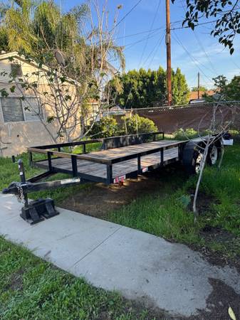 7x16 Utility Trailer 1