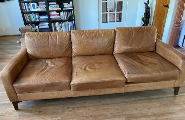 Leather Couch 1