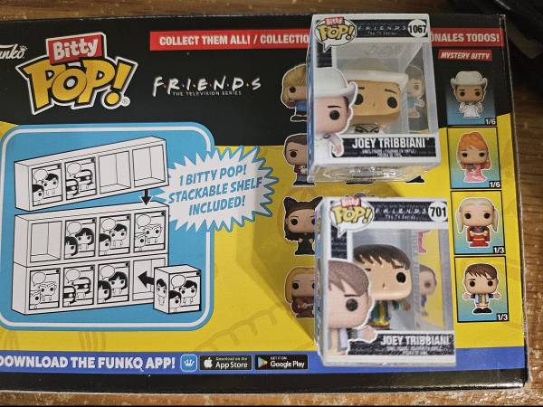 Friends Bitty Pop - Rare Joey Mystery Characters 1