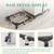 NEW Heavy Duty All Stainless Steel Mobile Fridge, Washing Machine Stan 6 thumbnail