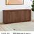 Latitude Run Mansfield 68 in Sideboard Buffet Console Ribbed Walnut 4 thumbnail