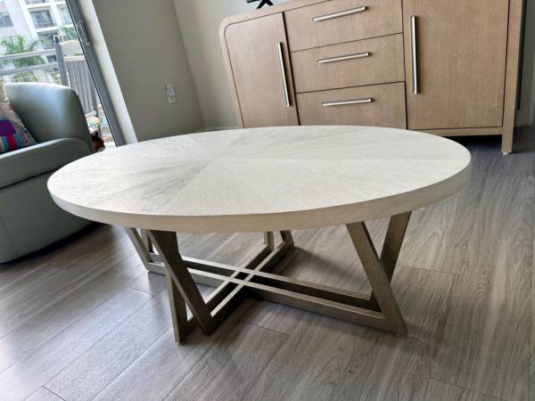 OVAL COFFEE TABLE 1