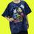 Vtg 90s Jerry Leigh Navy Tie-Dye Disney Mickey Unlimited T-Shirt 11 thumbnail