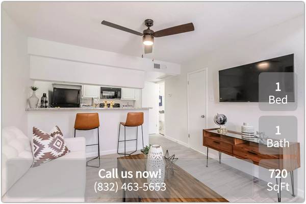 Luxurious amenities await you at our resort style 1 bed / 1 bath! 1