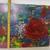 Abstract Red Rose Original Painting 6 thumbnail