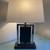 Robert Abbey Brushed Steel Rectangle Table Lamp 10 thumbnail