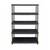Project Source Commander 5-Tier Black Plastic Shelving Unit, 48 W x 20 1 thumbnail
