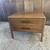 Mid Century Teak Vintage Two Drawer Side End Table 26”Wx24Dx20”H 2 thumbnail