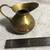 Antique Miniature Copper Brass Hammered Pitcher 2"H X 1 1/2"D Made in 2 thumbnail