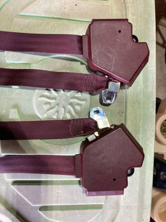 C4 Corvette convertible seatbelts 1