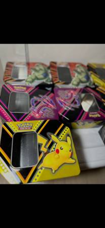 Pokemon tins empty 1