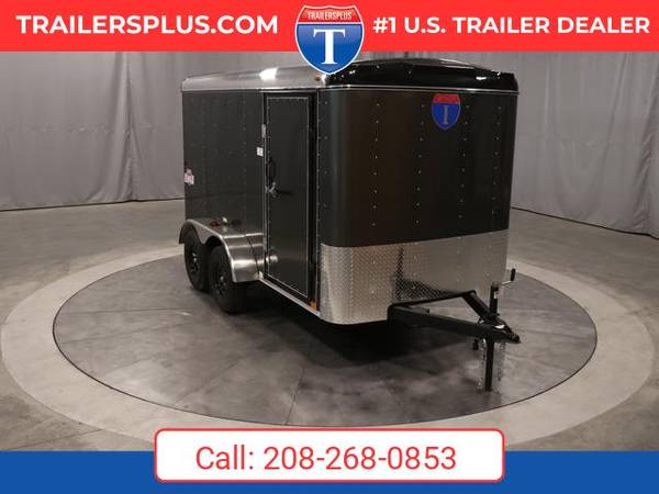 1 2025 Interstate 6 X 12 Victory Cargo Trailer Silver 1
