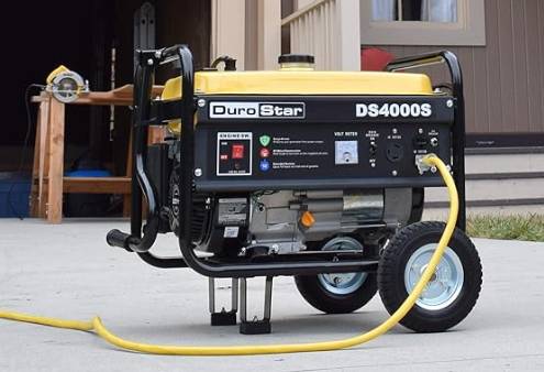 DuroStar DS4000S Portable Generator, Yellow/Black 1