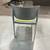 Guest / Stack Chair by Sit-On-It w/ Gray Frame & Green Fabric Seat 3 thumbnail