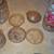 3 VASE LOT Glass Flower Holder Vases Tulips Bloomaker Florist 9 thumbnail