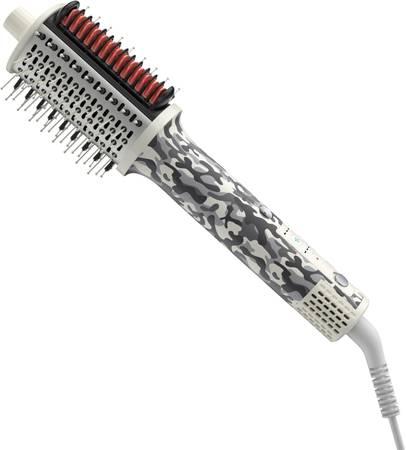 Blow Dryer + Straightening Hair Brush Dual Mode, Hot Air Brush 1