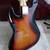 2015 Fender standard jazz single coils bass sunburst. 2 vol/Tone. 4 thumbnail