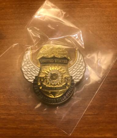 ✈️ US 🇺🇸 Federal Air Marshal San Francisco Pin Field Office 1