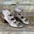 Mossimo Women's Size 8.5 Tan Faux Suede Lace Up Block Heel Sandals Casual 3 thumbnail