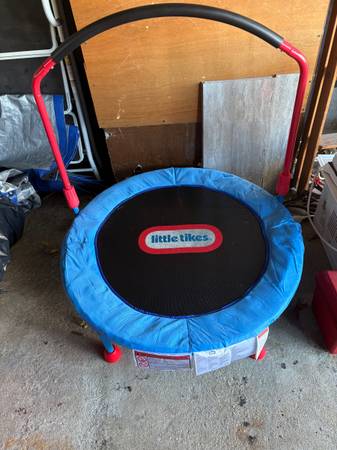 Little tykes trampoline 1