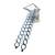 Blue-white Loft Wall Ladder Stairs Extension Folding Stairs #022443 1 thumbnail