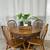 Solid Oak Kitchen Dining Table & 4 Windsor Chairs PERFECT FOR SMALL KI 3 thumbnail