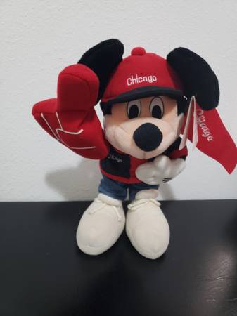 Vintage Disney Plush 15 inches Chicago Number one Fan 1
