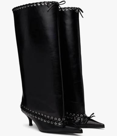 Women's Sexy Wide Calf Heel 1