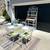 Wrought iron dining table and chairs 3 thumbnail