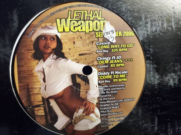 35 Lethal Weapon 12" Hip Hop Vinyl Remixes Featuring Various Artists 1