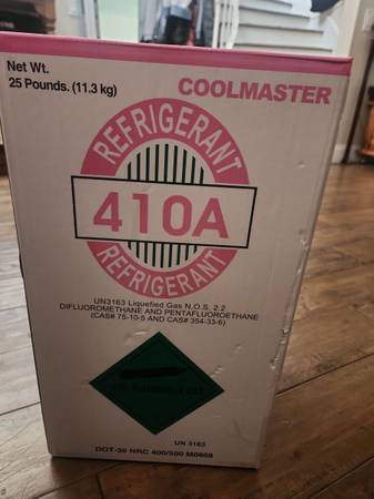 Coolmaster 410A Refrigerant 25 pounds 1