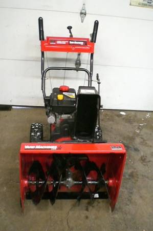Yard Machines 24" 2-Stage Snow Blower with Elec. Start 1