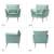 CLASSIC MID CENTURY SAGE ARMCHAIR - ALLNEW 5 thumbnail