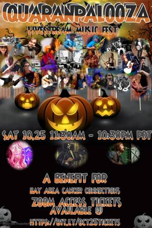 October 2025 QuaranBOOooza Livestream Music Fest 1
