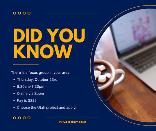 Online Focus Group-One Day Gig-Apply Today! 1