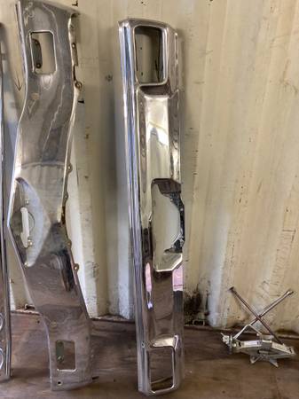 1970 Chevrolet Chevelle SS Good Original Front and Rear Bumpers 1