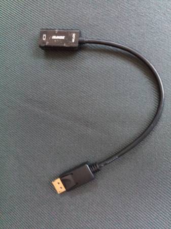 Display Port to HDMI Adapter - $8 (west portal / forest hill)63471319884801121