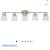 Brand New 38" 5 light brushed nickel vanity light 2 thumbnail