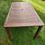 Wood outdoor patio table 5 thumbnail