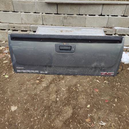 2007-2014 Chevy Silverado GMC Sierra BLUE Metallic Tailgate W/Lock 1