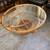 Vintage Bamboo Wood Coffee Table w/ glass top 3 thumbnail