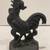 Vintage Cast Iron Rooster Door Stop / Book End 7” Tall by 5” Wide Exce 1 thumbnail