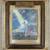 Lenticular print in brass frame depicting Jesus praying in the garden 1 thumbnail